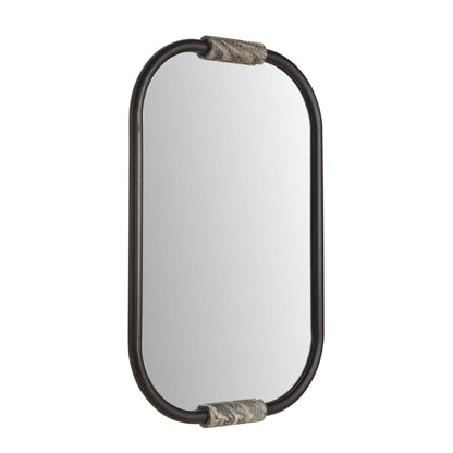 Arteriors Home Sirius Mirror Blackened Iron