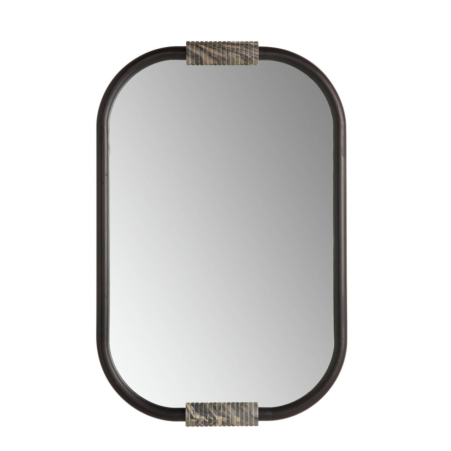 Arteriors Home Sirius Mirror Blackened Iron