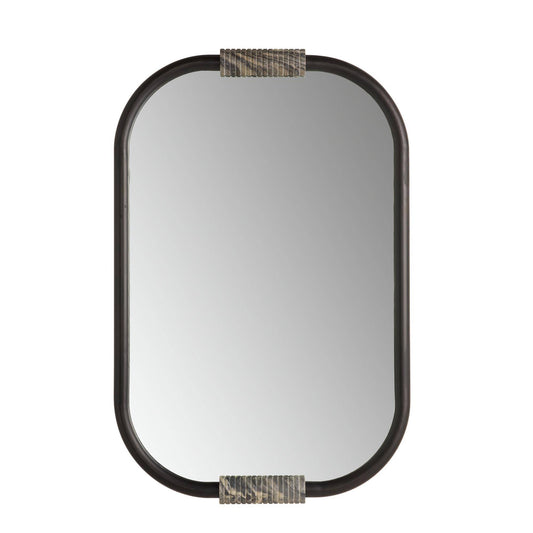 Arteriors Home Sirius Mirror Blackened Iron