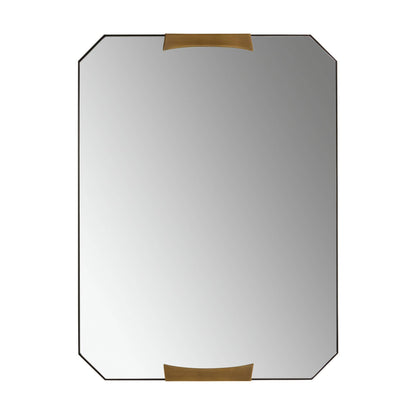Arteriors Home Kris Large Rectangular Mirror Blackened Iron