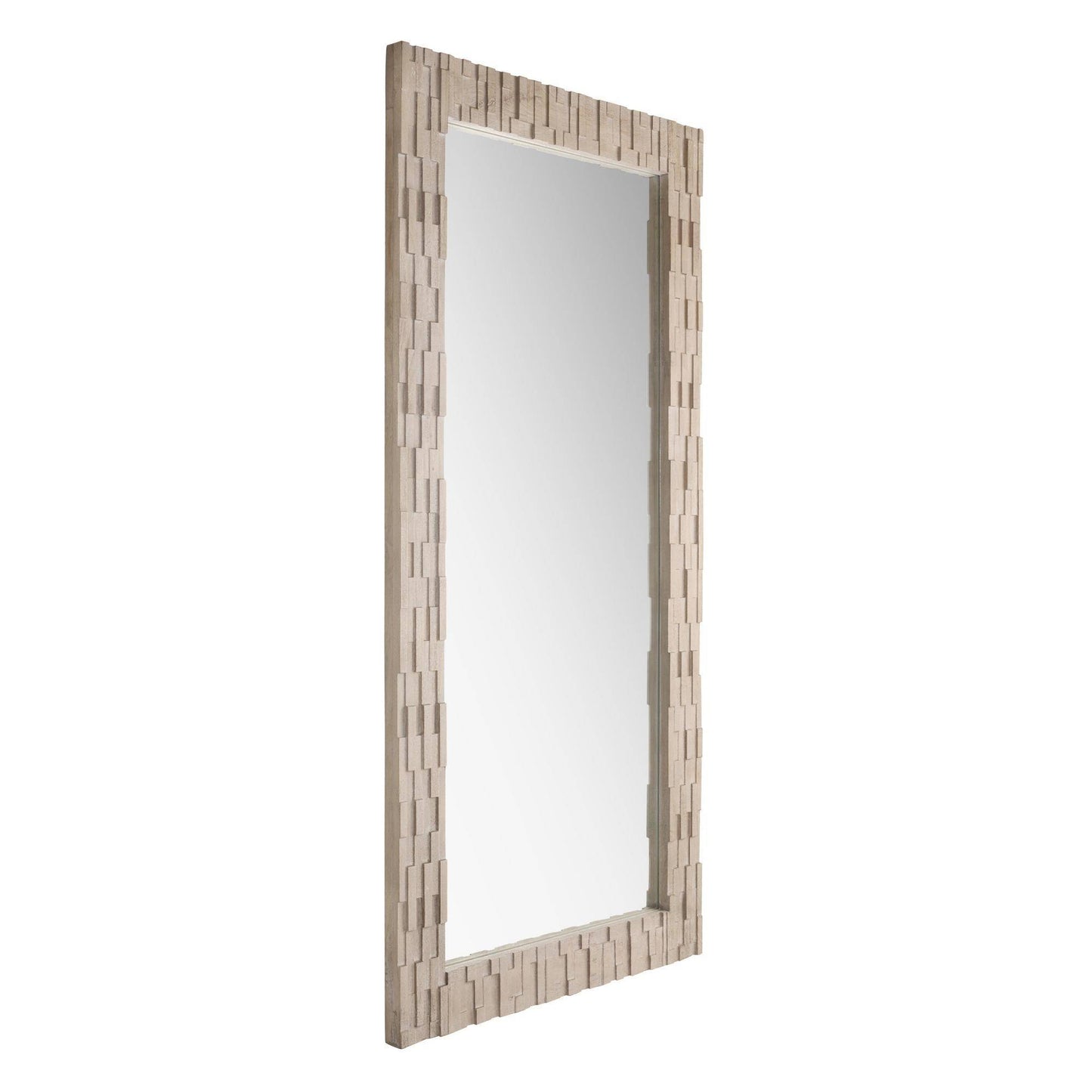 Arteriors Home Goldcrest Full Length Mirror Limewash