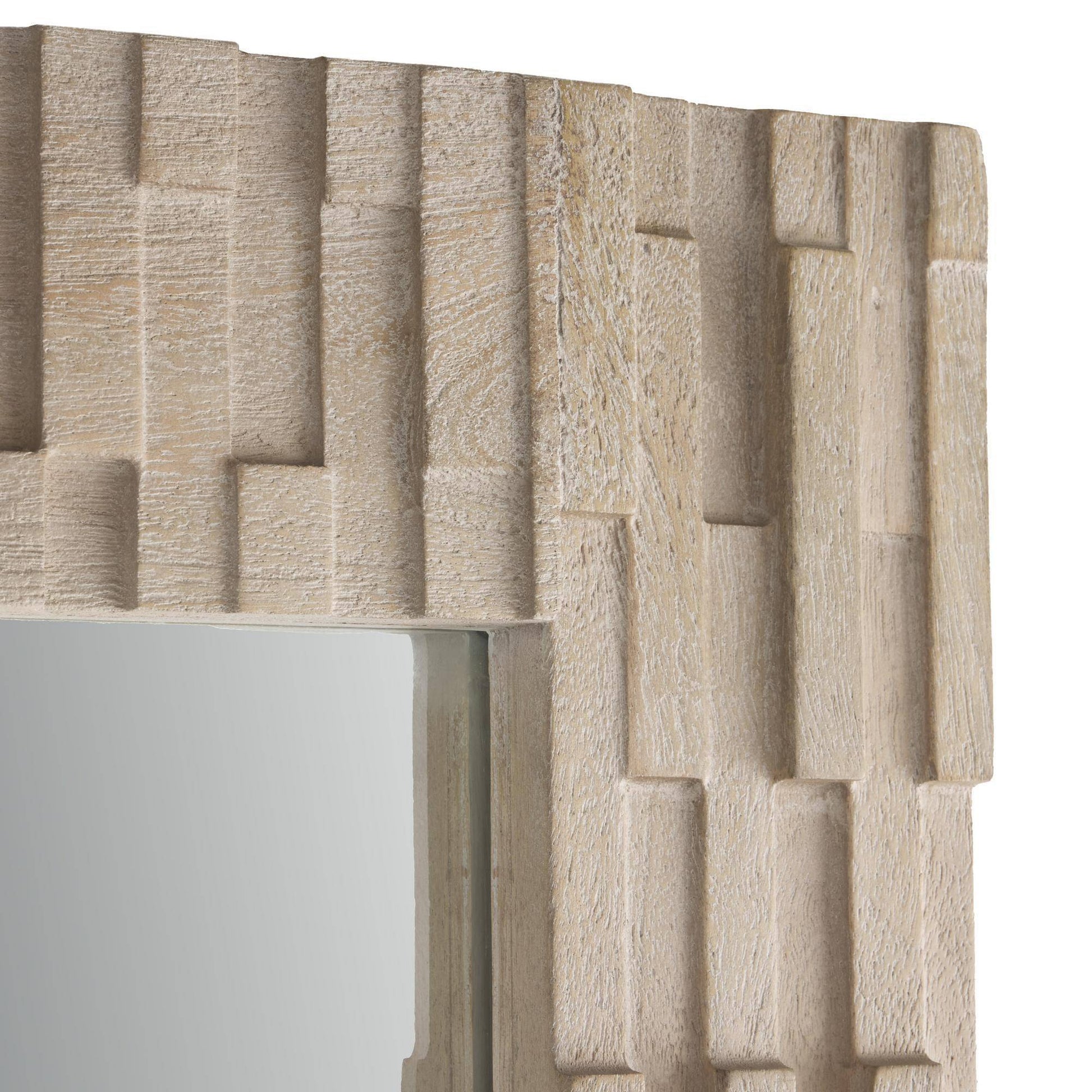 Arteriors Home Goldcrest Full Length Mirror Limewash