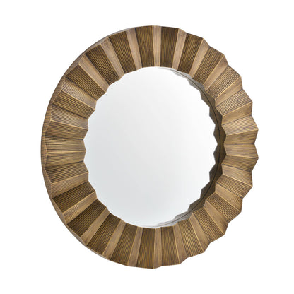 Arteriors Home Kelby Mirror Dark Antique Brass