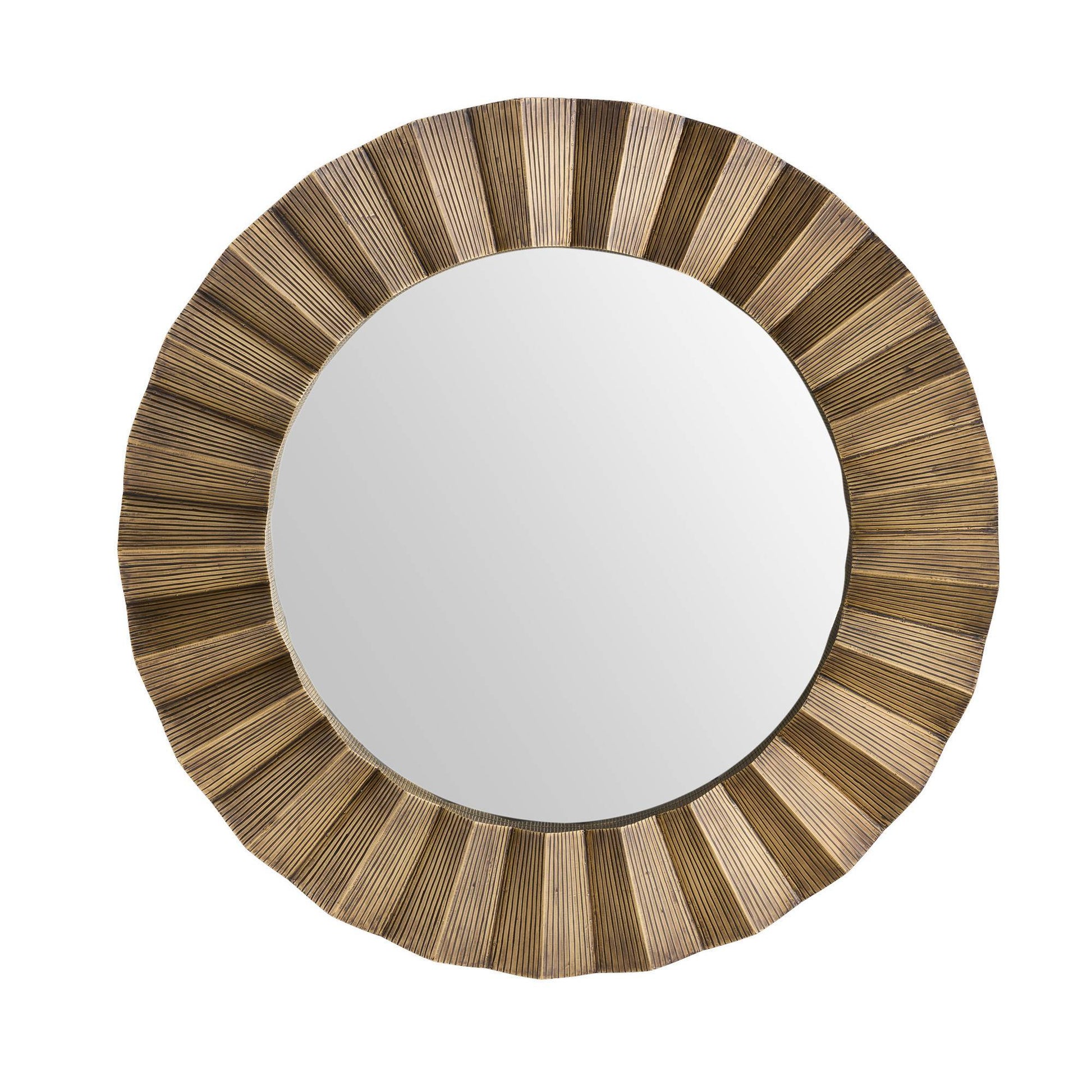 Arteriors Home Kelby Mirror Dark Antique Brass