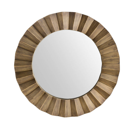 Arteriors Home Kelby Mirror Dark Antique Brass