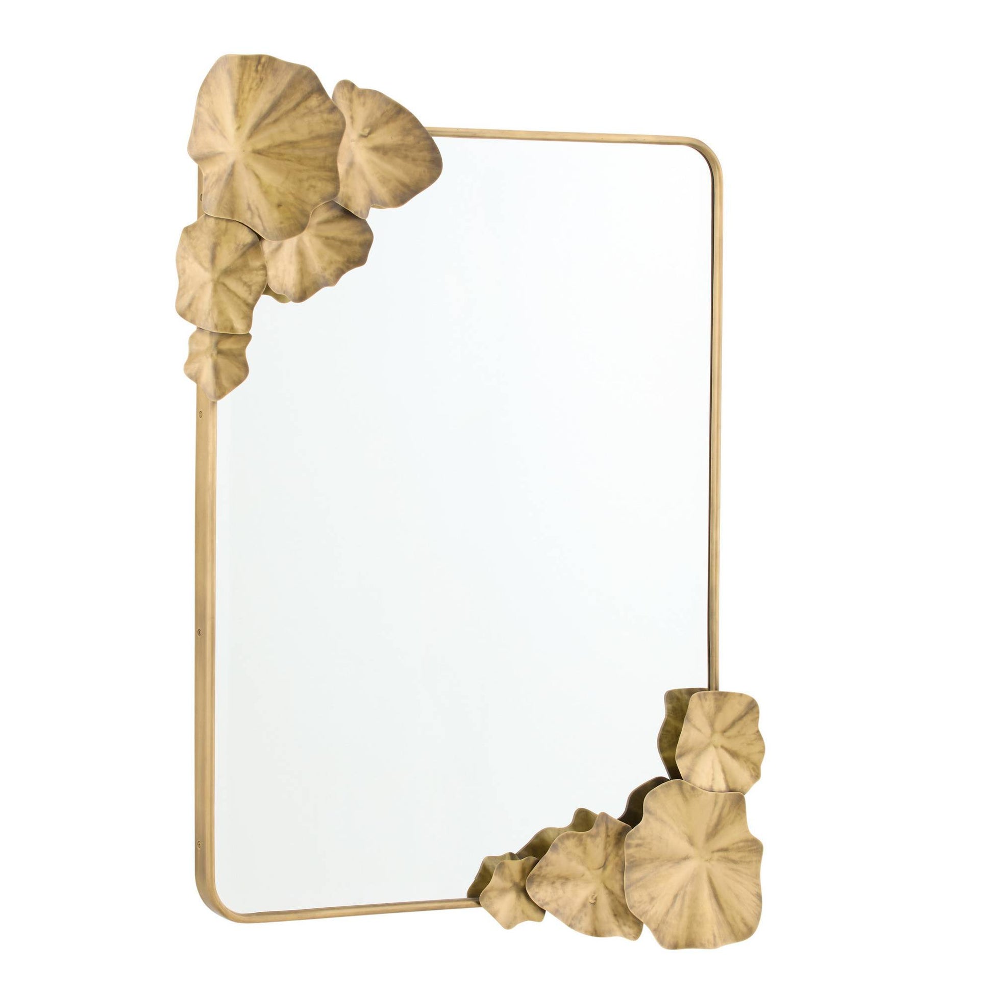 Arteriors Home Ismerie Mirror Antique Brass