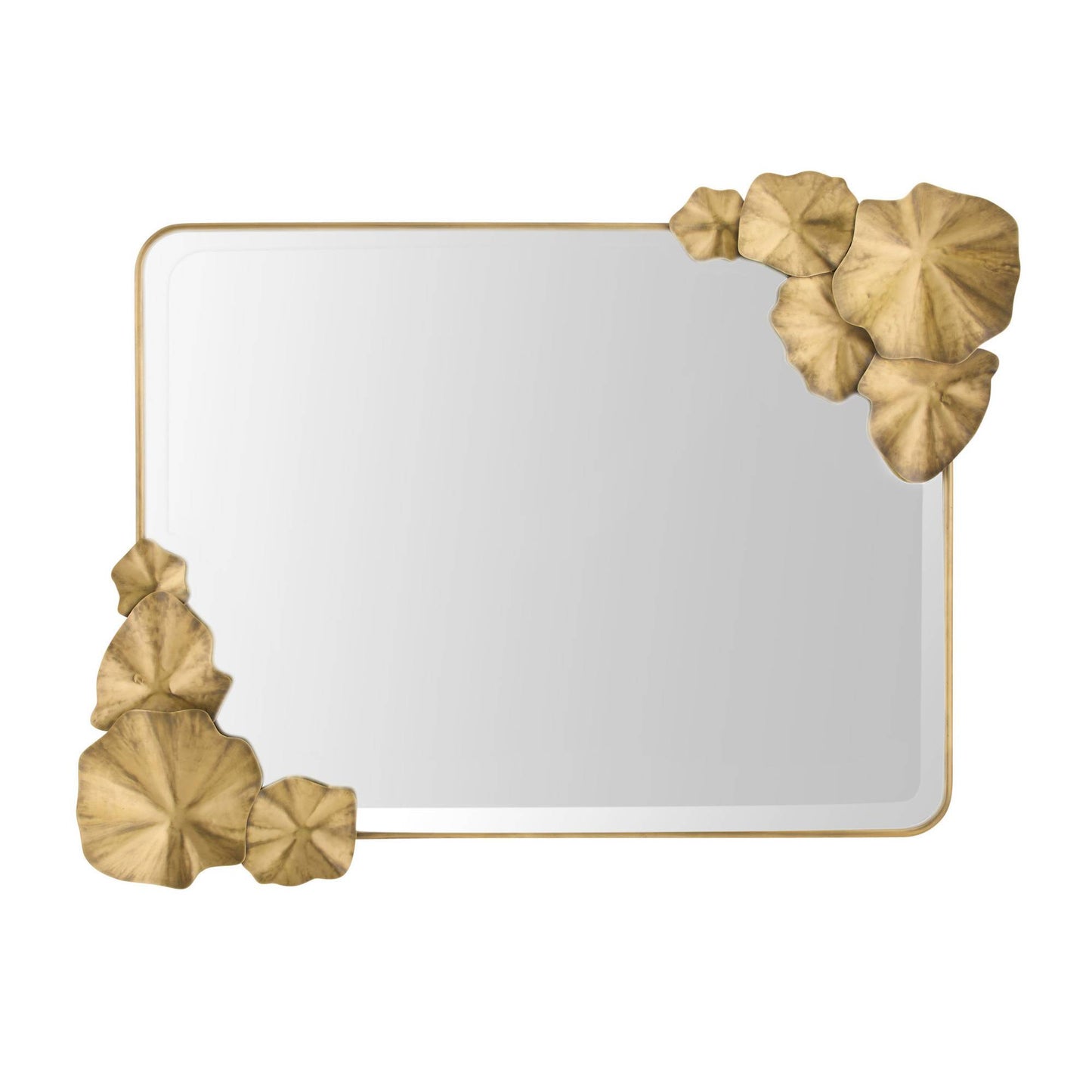 Arteriors Home Ismerie Mirror Antique Brass