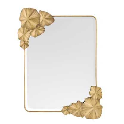 Arteriors Home Ismerie Mirror Antique Brass