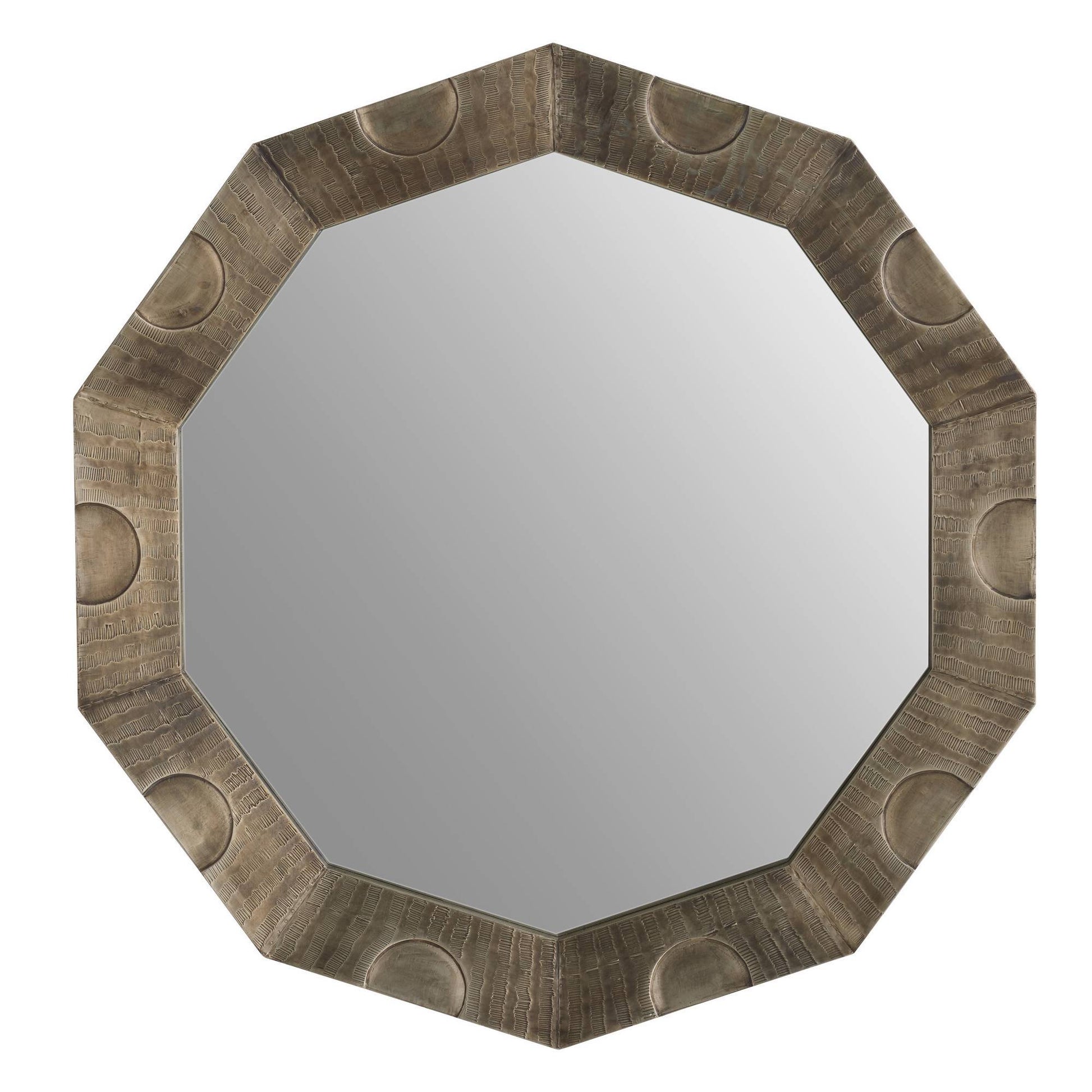Arteriors Home Kiernan Mirror Burnished Silver