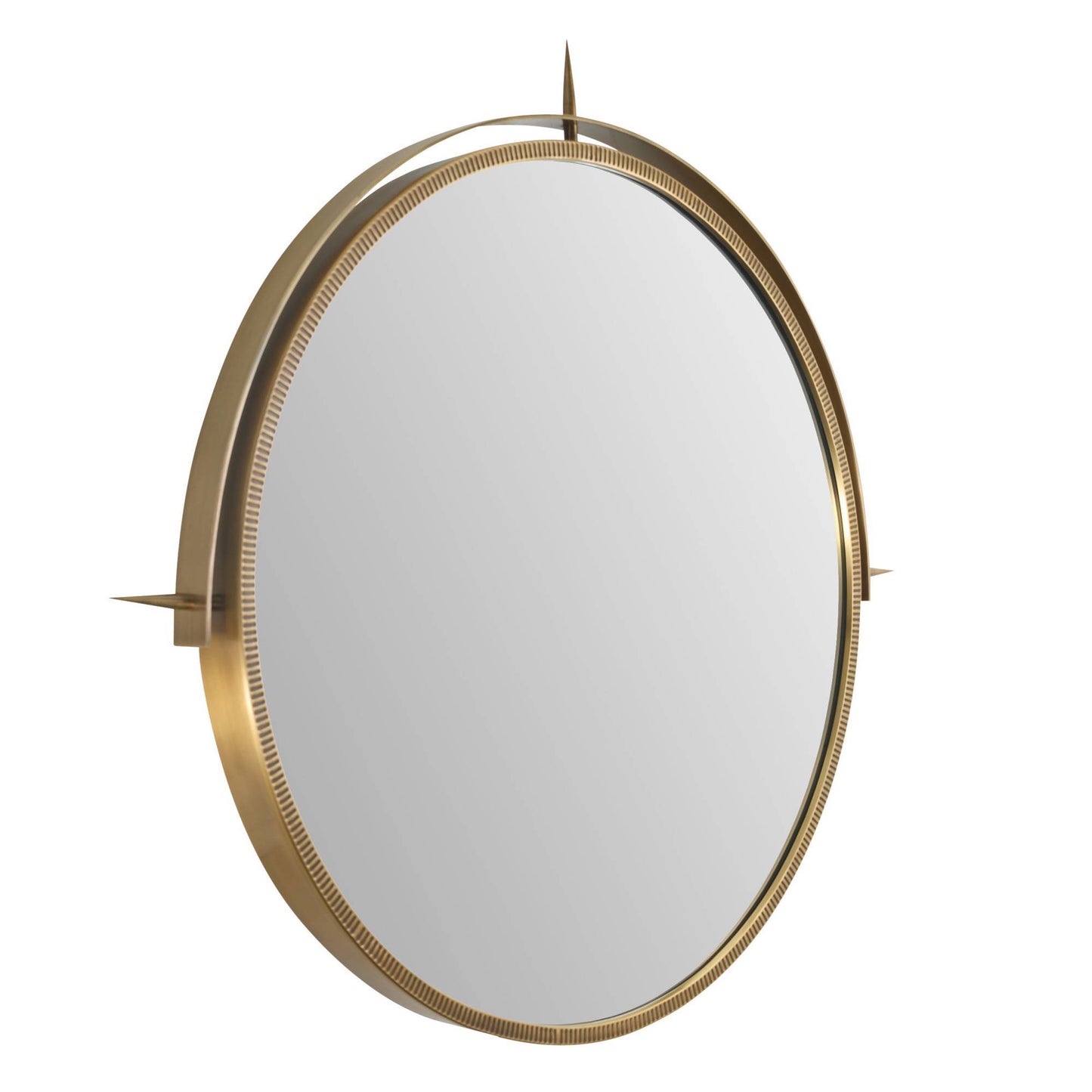 Arteriors Home Nixon Mirror Antique Brass