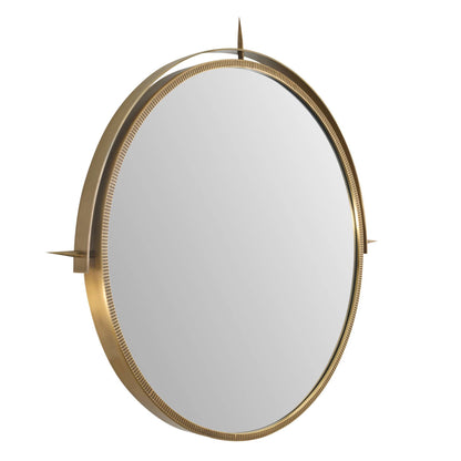 Arteriors Home Nixon Mirror Antique Brass