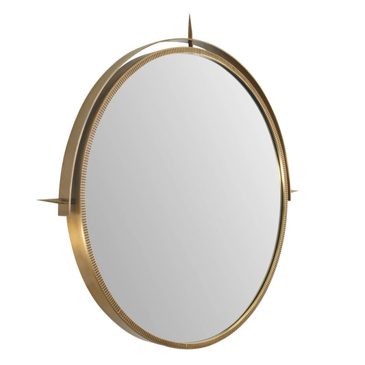 Arteriors Home Nixon Mirror Antique Brass