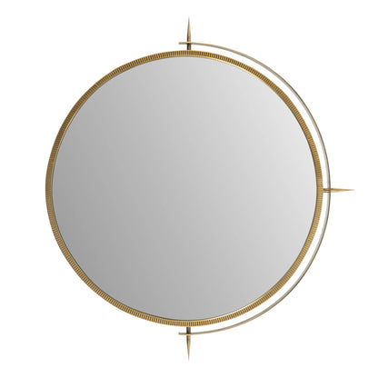 Arteriors Home Nixon Mirror Antique Brass