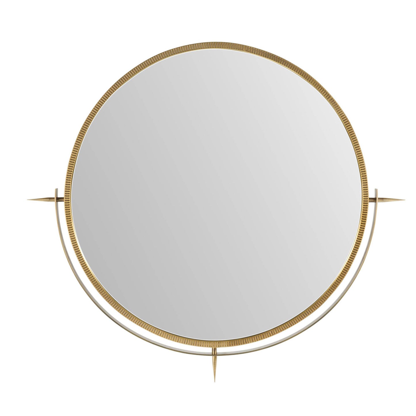 Arteriors Home Nixon Mirror Antique Brass