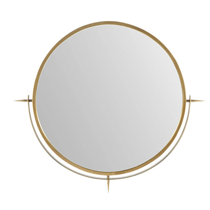 Arteriors Home Nixon Mirror Antique Brass