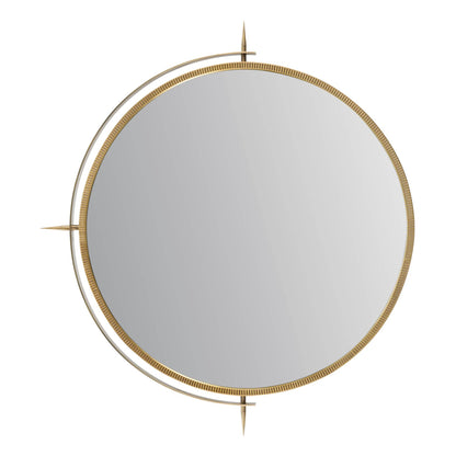 Arteriors Home Nixon Mirror Antique Brass