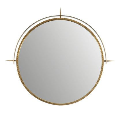 Arteriors Home Nixon Mirror Antique Brass