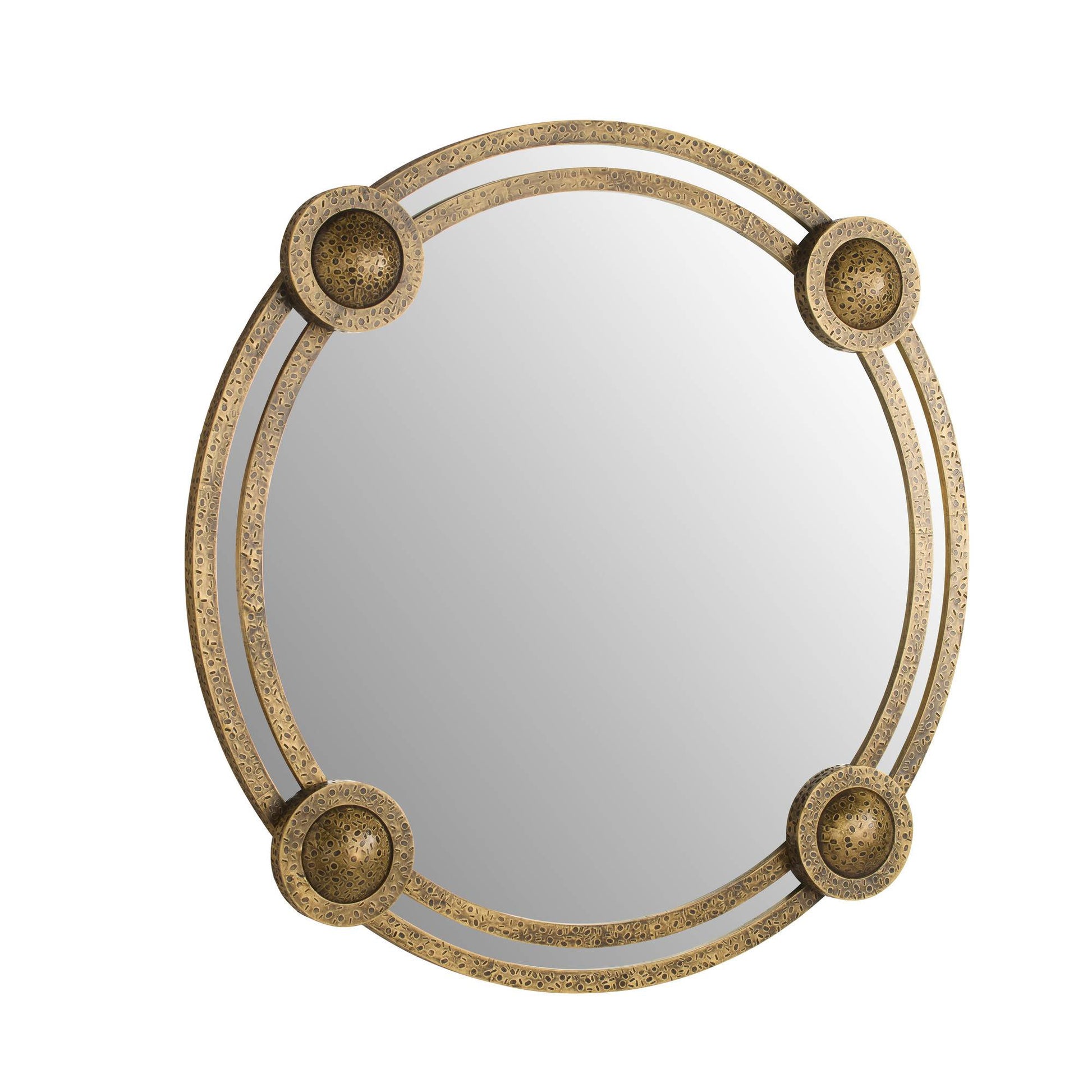 Arteriors Home Lisbon Mirror Antique Brass