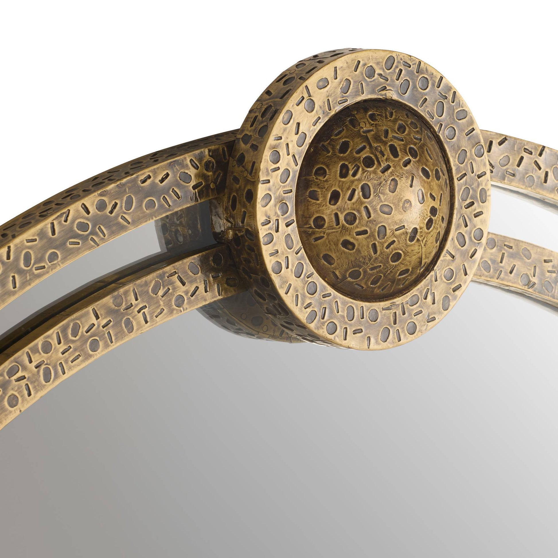 Arteriors Home Lisbon Mirror Antique Brass