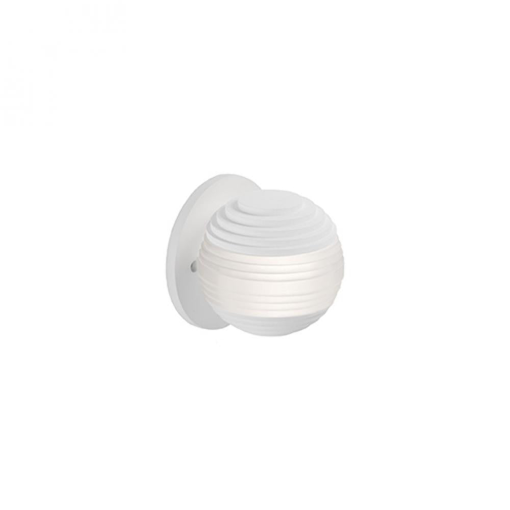 Kuzco Lighting Inc Supernova 4-in LED Wall Sconce White