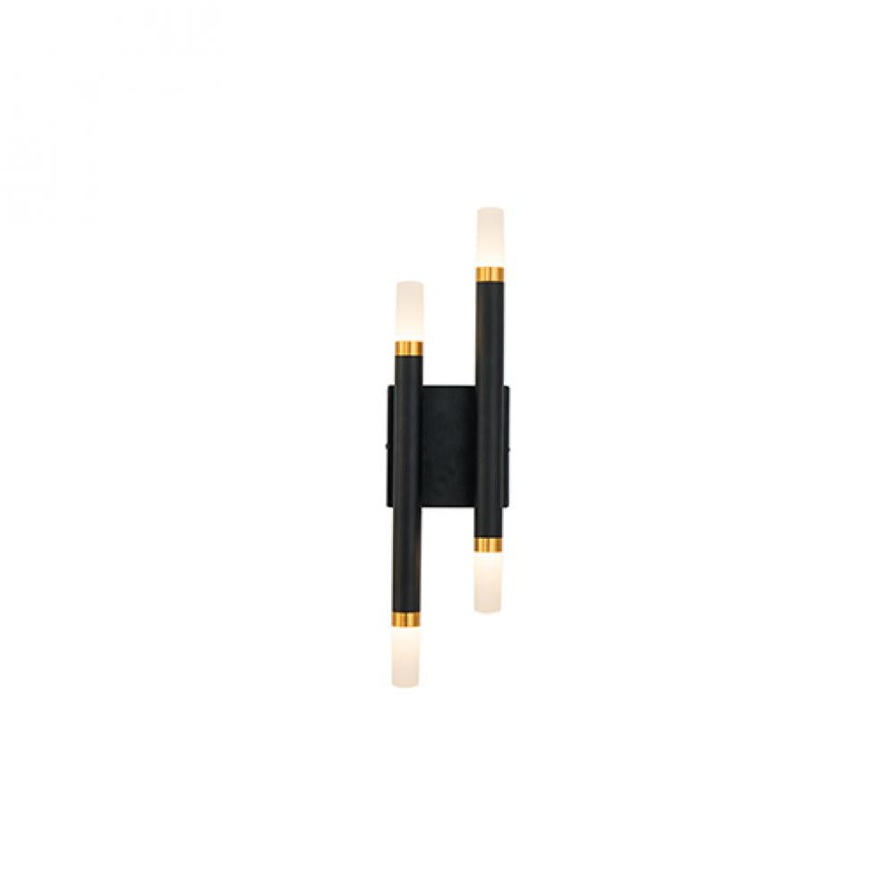 Kuzco Lighting Inc Draven 5-in LED Wall Sconce Black