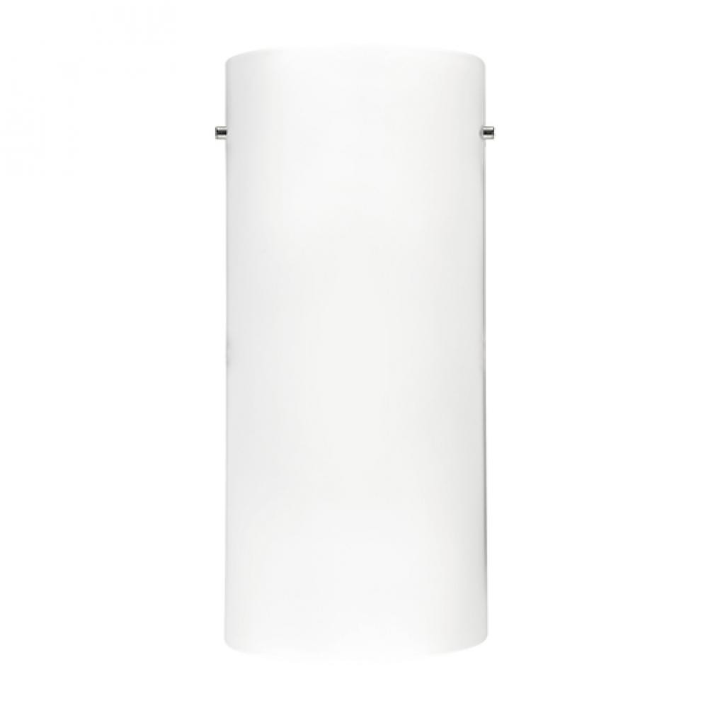 Kuzco Lighting Inc Hudson 13-in LED Wall Sconce Brushed Nickel/Chrome
