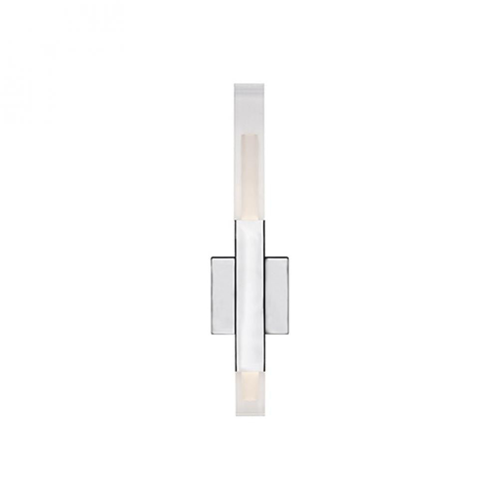 Kuzco Lighting Inc Martelo 18-in LED Wall Sconce Chrome