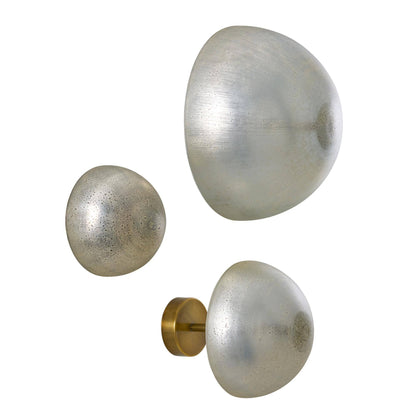 Arteriors Home Orion Wall Sculptures, Set of 3 Antique Mercury