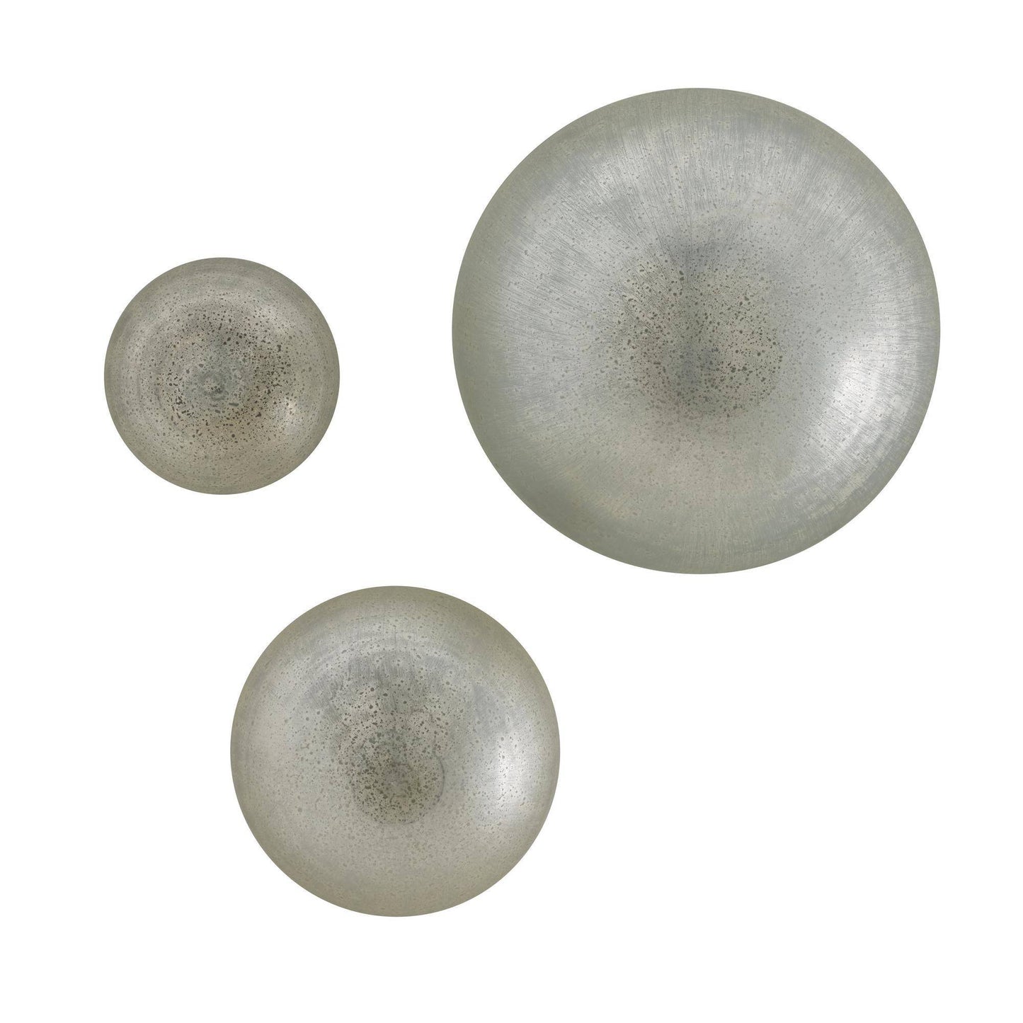 Arteriors Home Orion Wall Sculptures, Set of 3 Antique Mercury