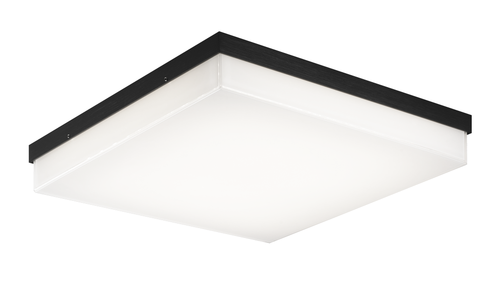 Matteo Lighting Kabu 14-in LED Flush Mount Oxidized Black