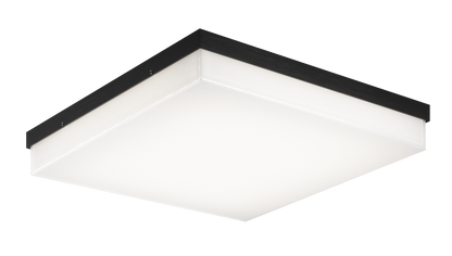 Matteo Lighting Kabu 14-in LED Flush Mount Oxidized Black