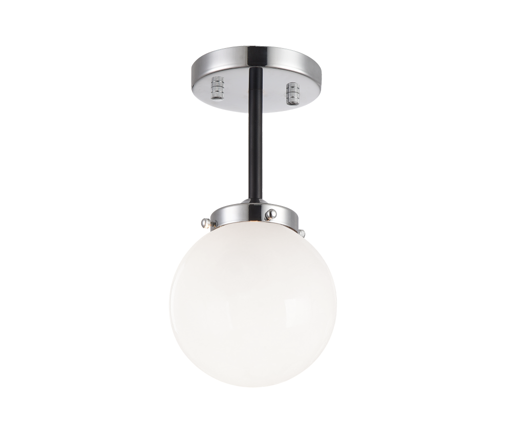 Matteo Lighting Maru Semi-Flush Mount Chrome