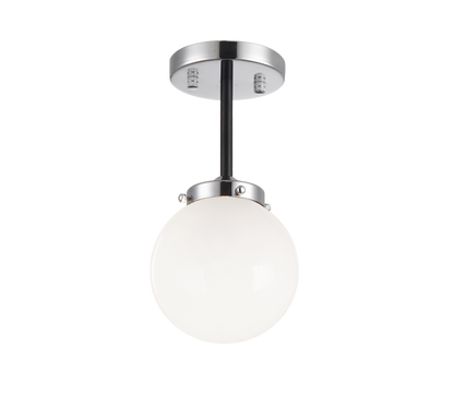 Matteo Lighting Maru Semi-Flush Mount Chrome