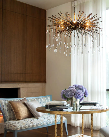 Fen Large Chandelier, Currey and Company (9451 KDYJ)
