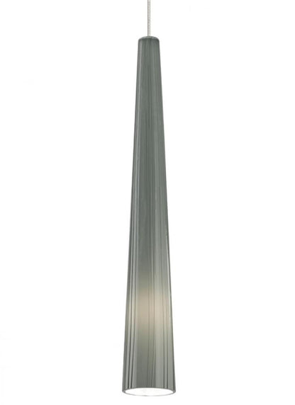Visual Comfort Modern Zenith Pendant Nickel, Satin Nickel