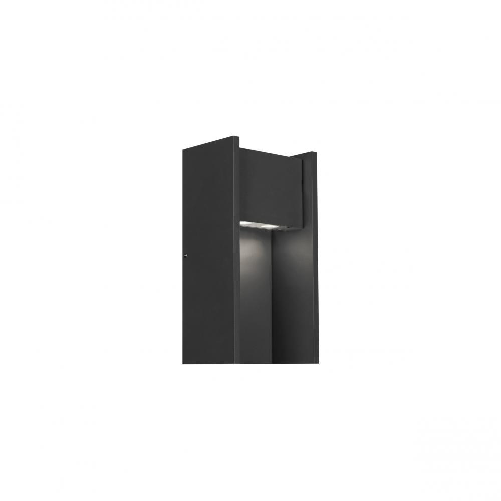 Visual Comfort Modern Zur Outdoor Wall Sconce Black
